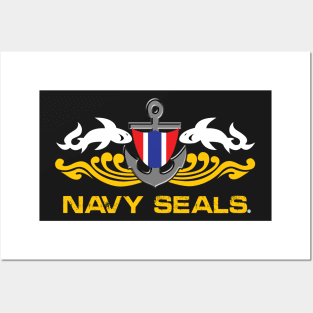 Thai Navy Seals Posters and Art